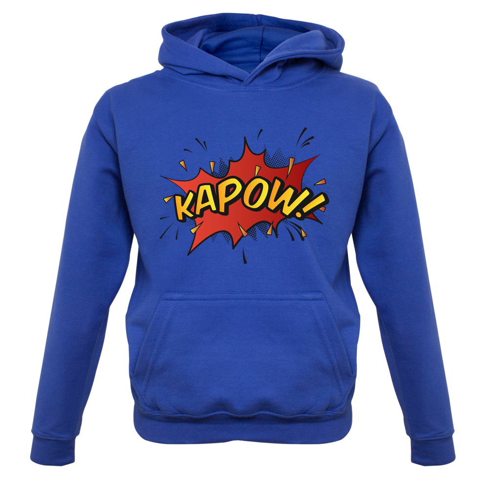 Kapow! Word Art Kids T Shirt