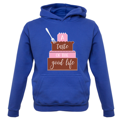 Taste The Good Life Kids T Shirt