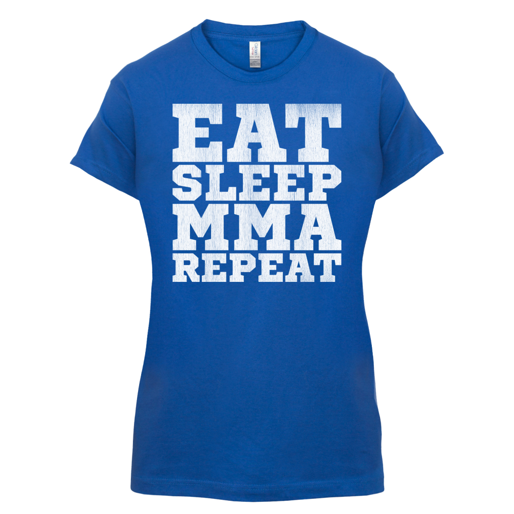 Eat Sleep MMA REPEAT T Shirt