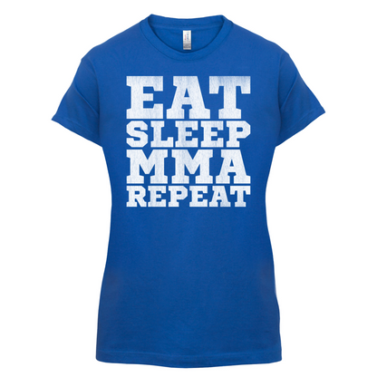 Eat Sleep MMA REPEAT T Shirt