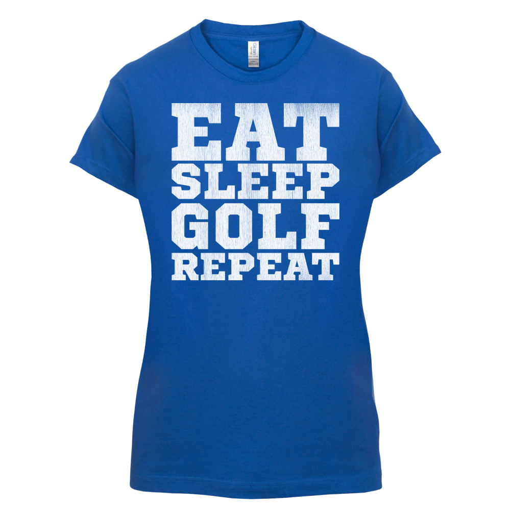 Eat Sleep Golf REPEAT T Shirt