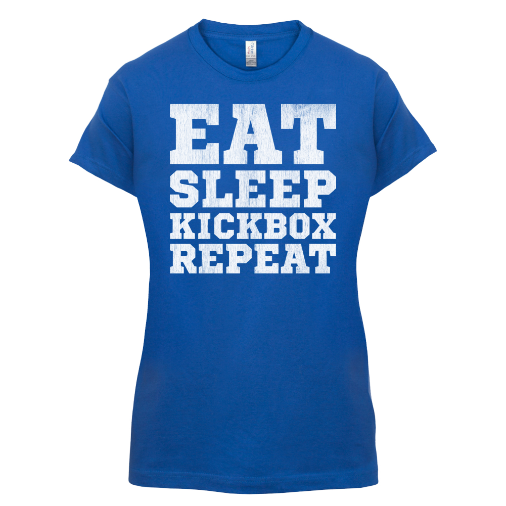 Eat Sleep Kickbox REPEAT T Shirt