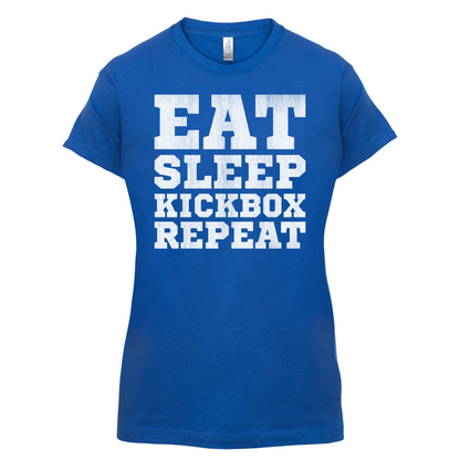 Eat Sleep Kickbox REPEAT T Shirt