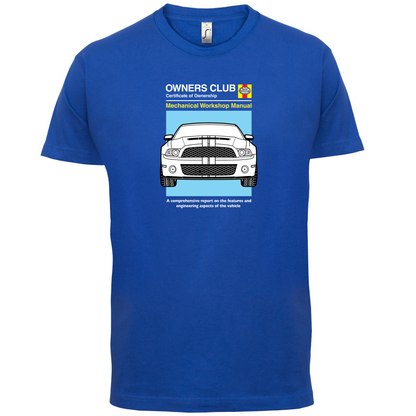 Car Owners Manual Mustang Mustang T Shirt