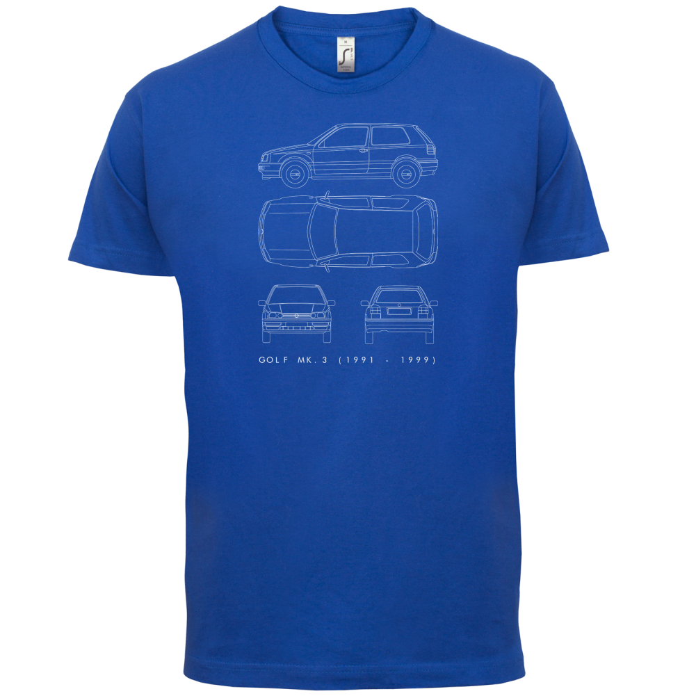 4 View Golf MK3  T Shirt