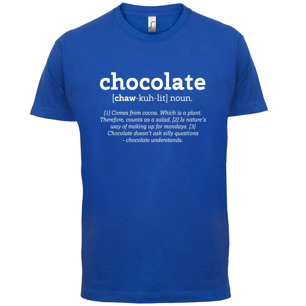 Definition Chocolate T Shirt