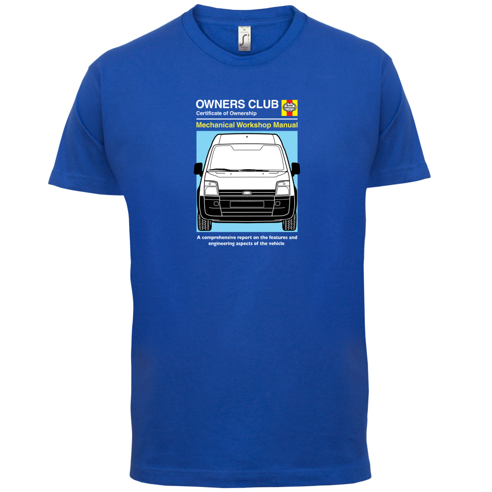 Car Owners Manual Ford Transit T Shirt
