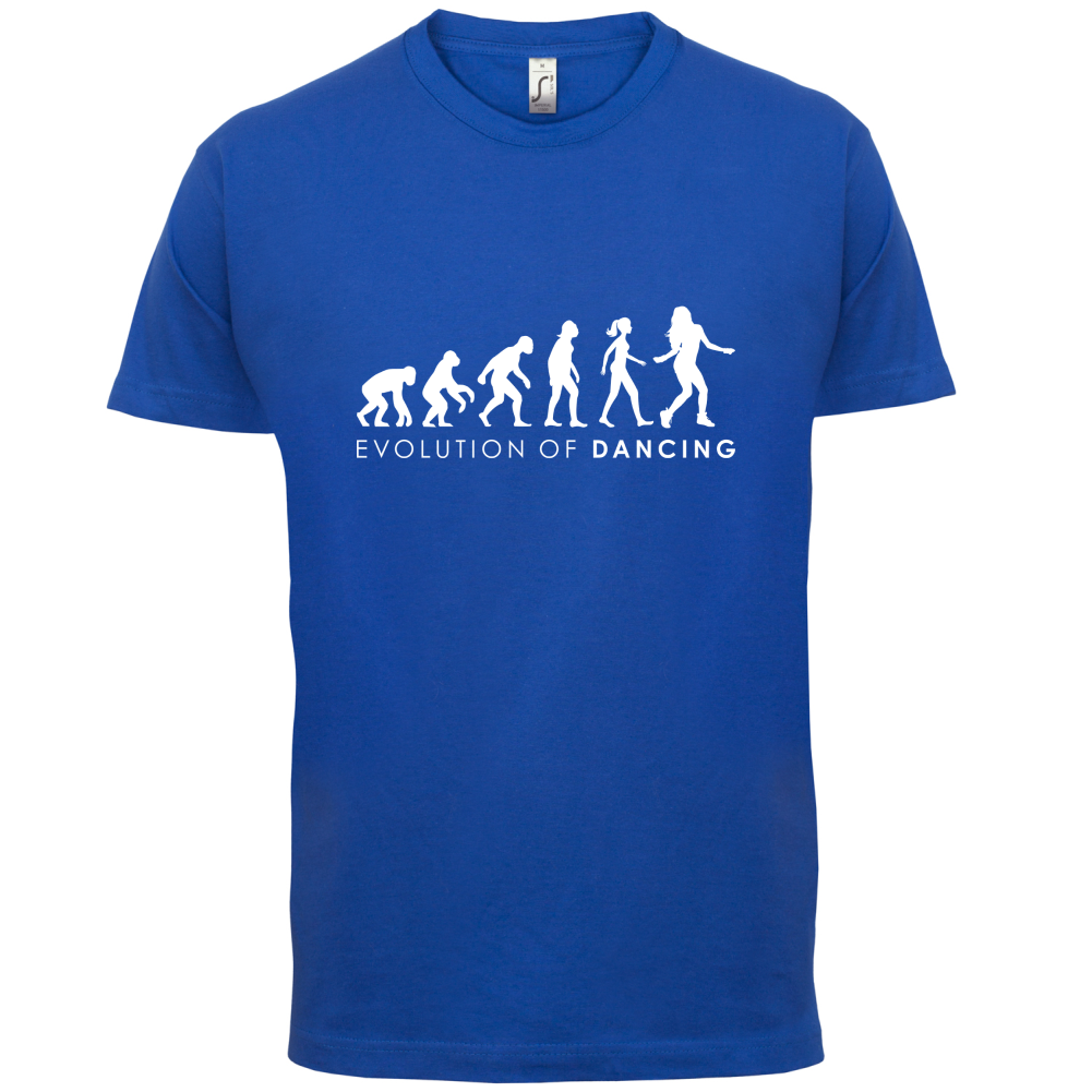 Evolution Of Woman Dancing  T Shirt