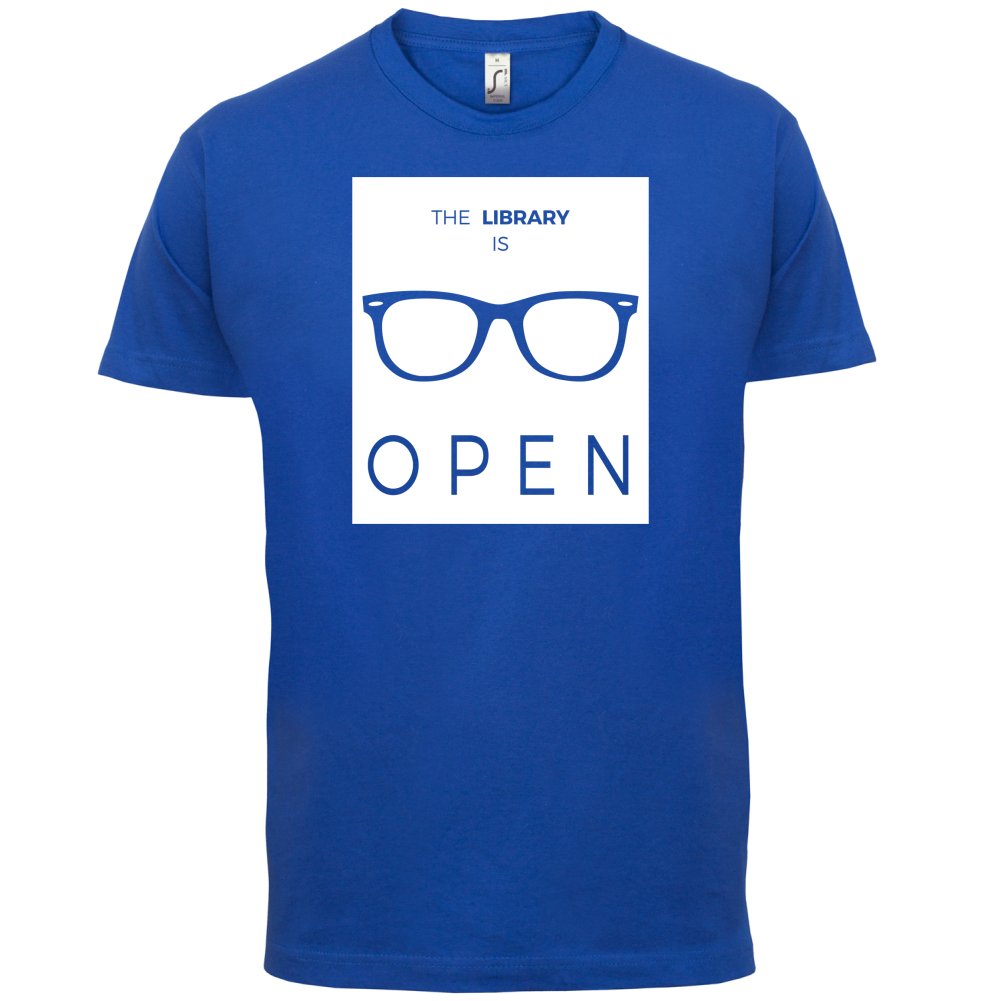 Library Is Open T Shirt