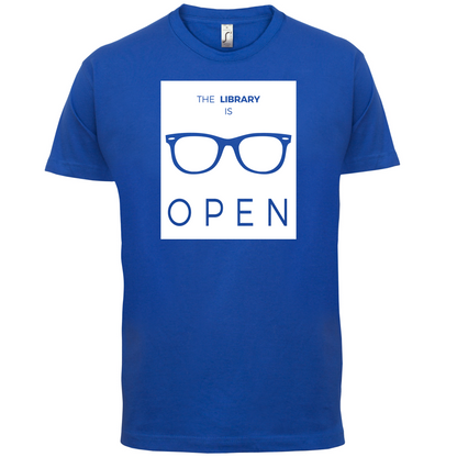 Library Is Open T Shirt