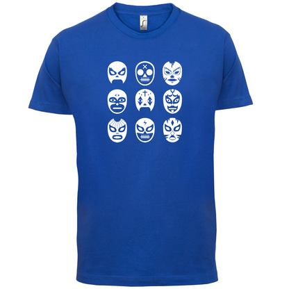 Lucha Masks  T Shirt