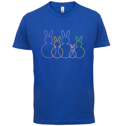Bunny Family Outline T Shirt