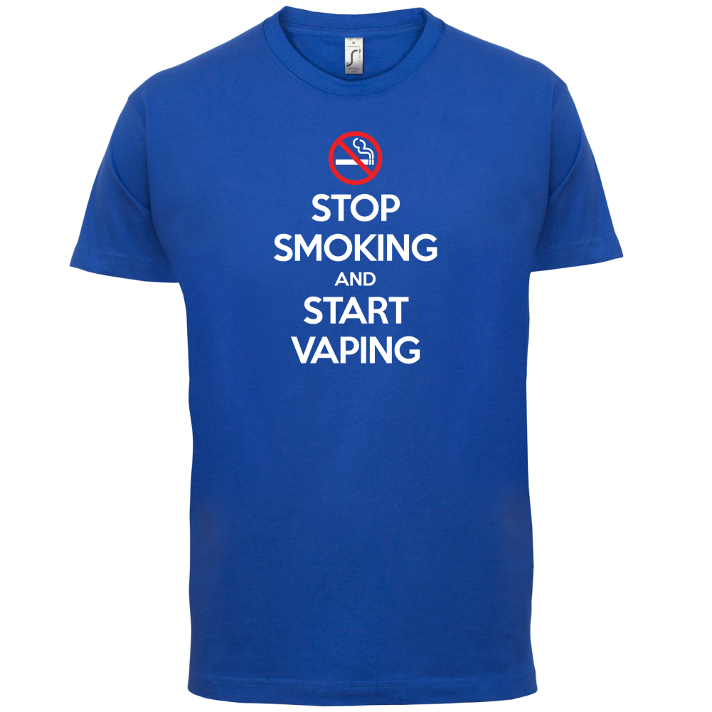 Stop Smoke Start Vaping T Shirt