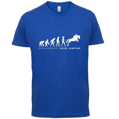 Evolution Of Woman Show Jumping T Shirt