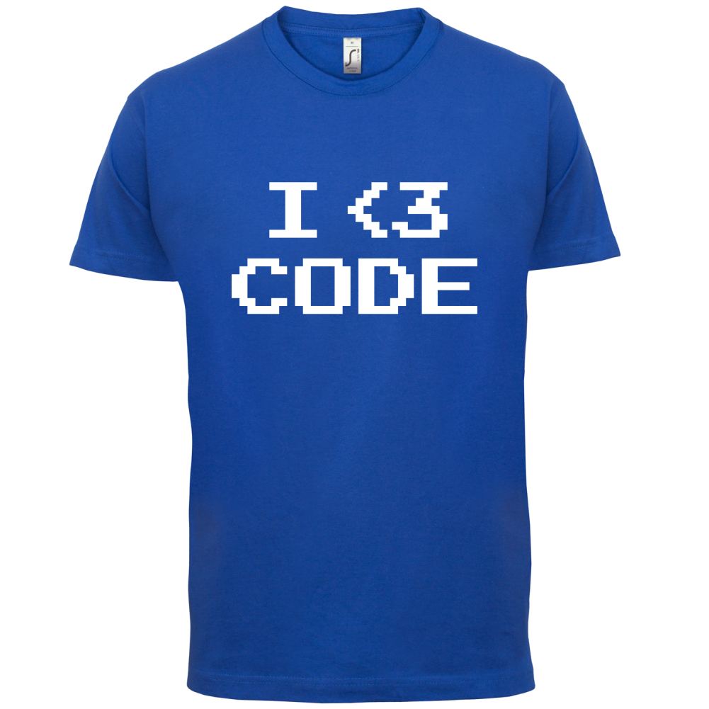 I Heart Code T Shirt