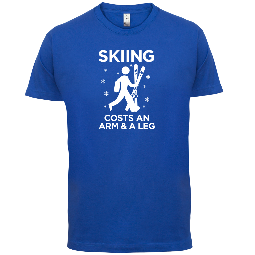 Skiing Costs Arm & A Leg T Shirt