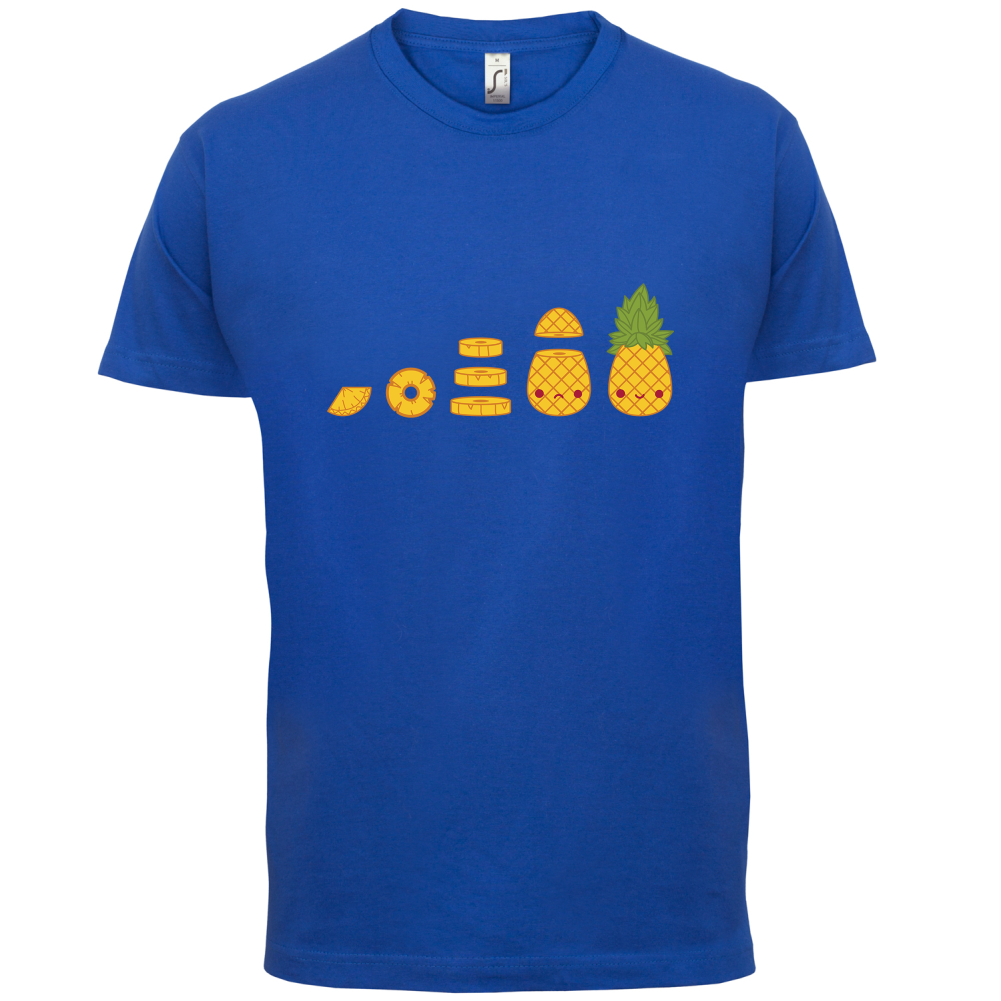 Evolution Of Pineapple T Shirt