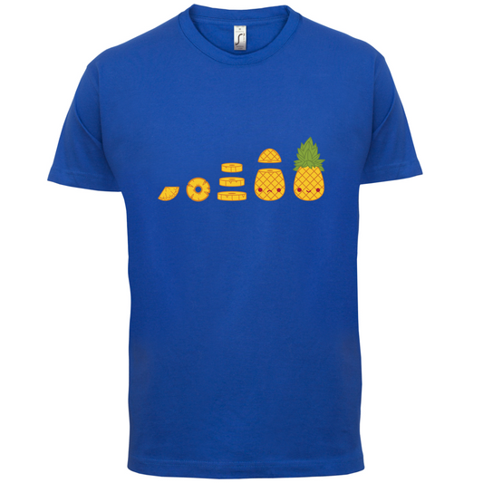 Evolution Of Pineapple T Shirt
