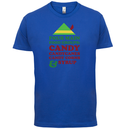 Christmas Food Groups T Shirt