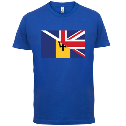 Half Barbados Half UK T Shirt