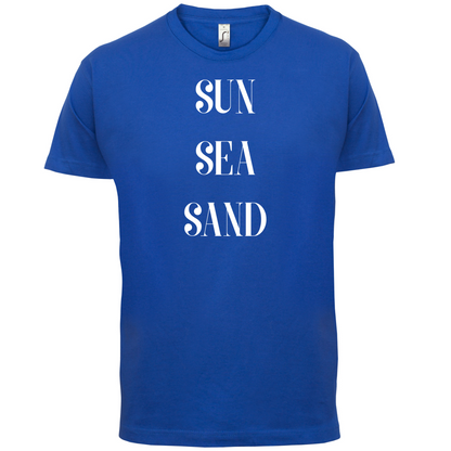 Sun Sea Sand T Shirt
