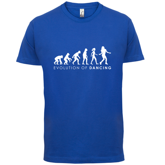 Evolution Of Woman Dancing  T Shirt