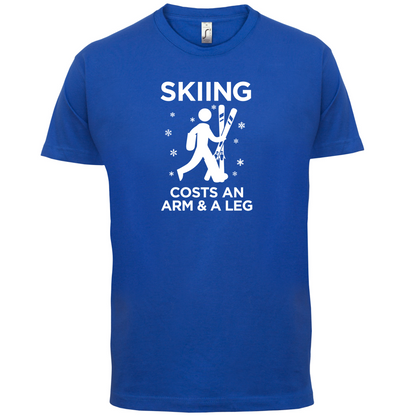 Skiing Costs Arm & A Leg T Shirt