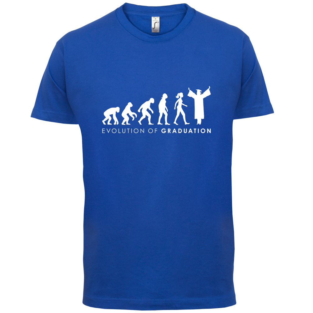 Evolution Of Woman Graduation T Shirt