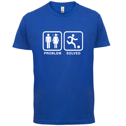 Problem Solved Football  T Shirt