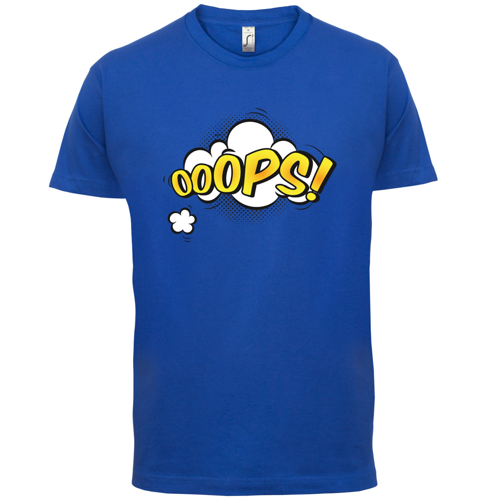 Oops! Word Art T Shirt