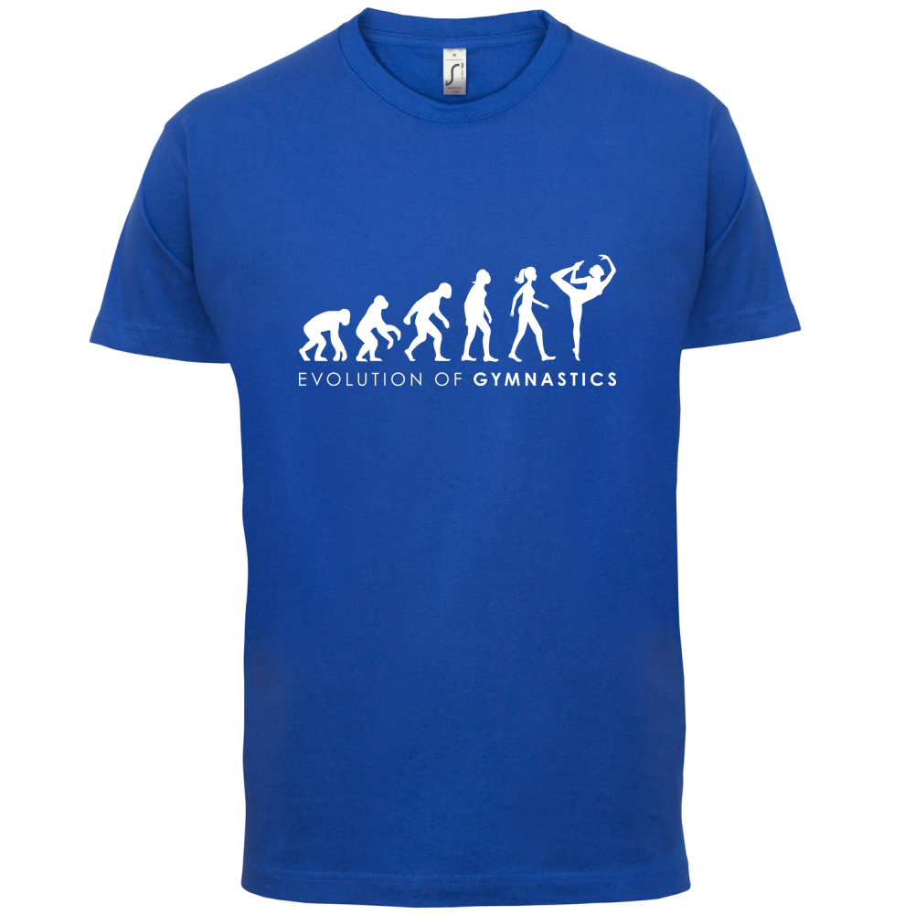 Evolution Of Woman Gymnastics T Shirt