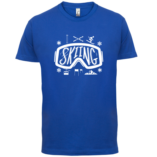 Skiing Goggles T Shirt