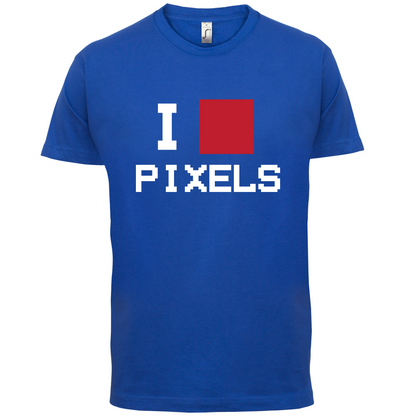 Pixel Heart T Shirt