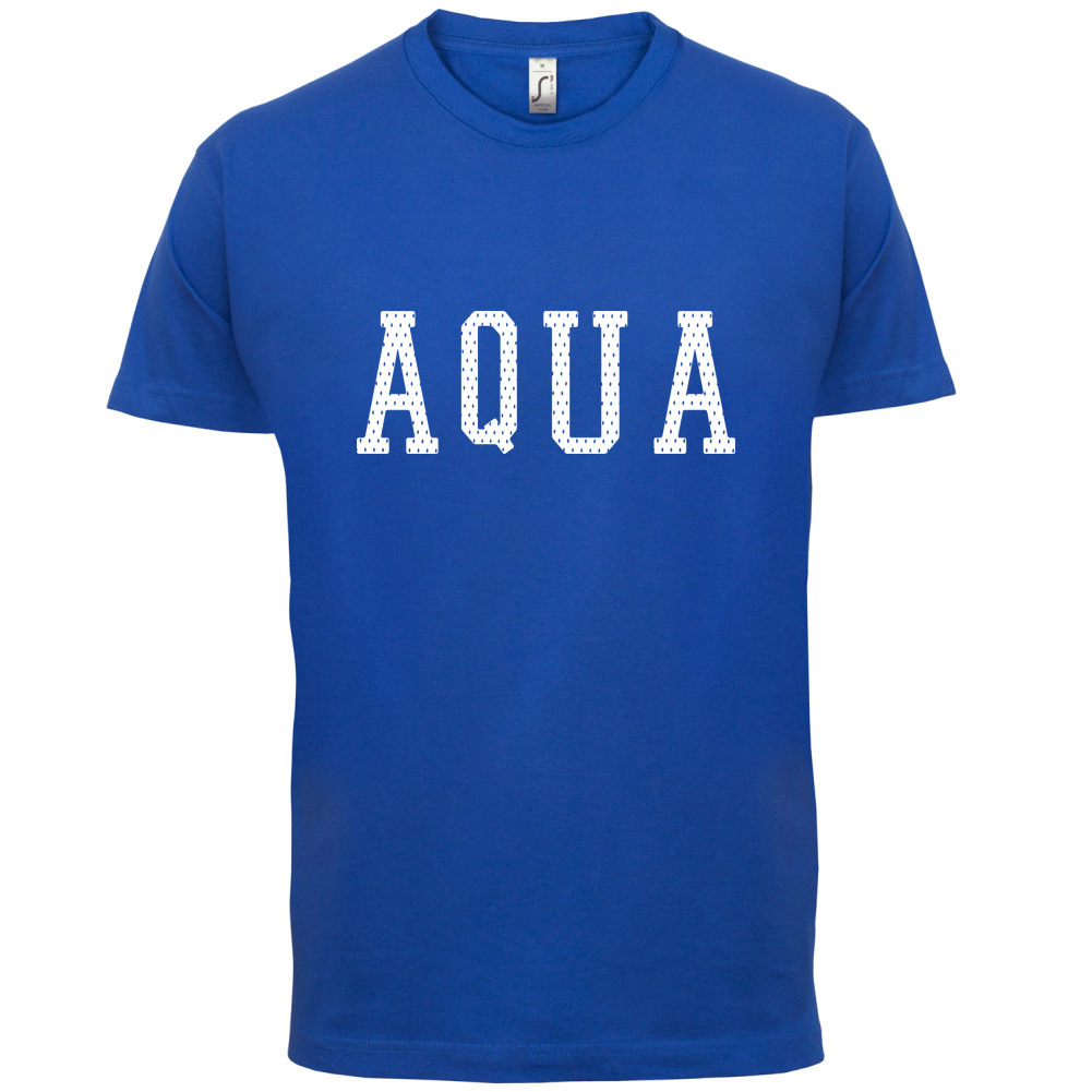 Justcie Aqua College Style T Shirt