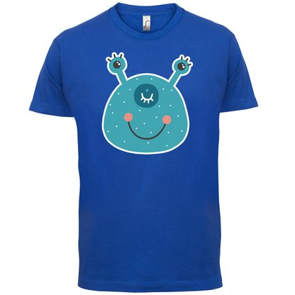 Smiley Face Alien T Shirt