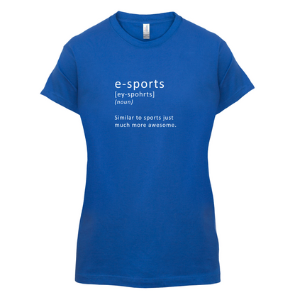 Funny Definition E-Sports T Shirt