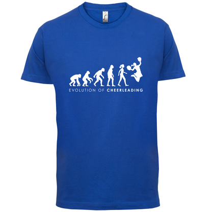 Evolution Of Woman Cheerleading T Shirt