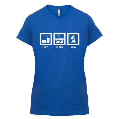 Eat Sleep Spin T Shirt