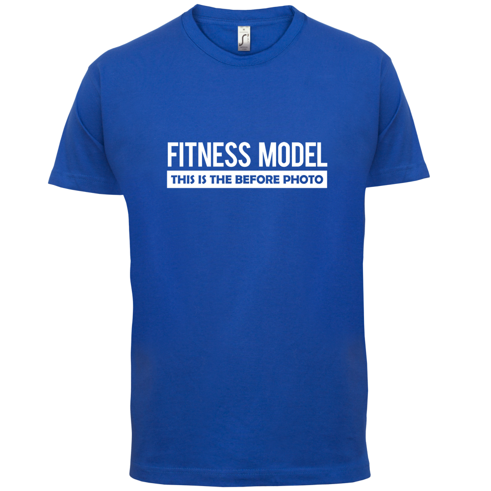 Fitness Model Before Photo T Shirt