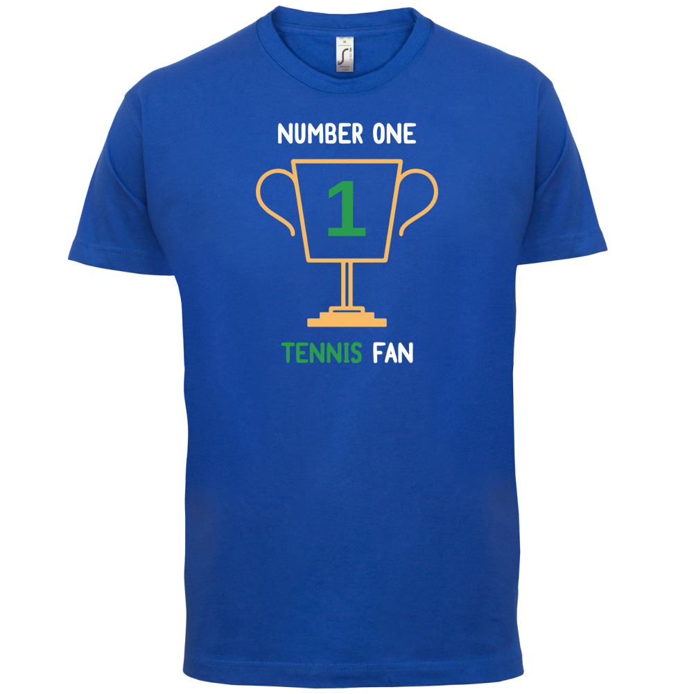 Number 1 Tennis Fan T Shirt