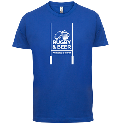 Rugby And Beer T Shirt