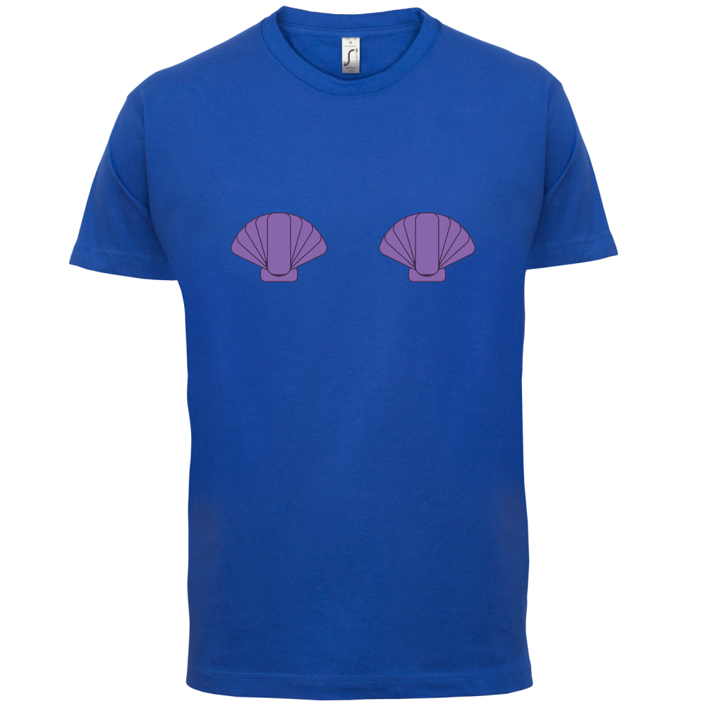Mermaid Shell Boobs T Shirt