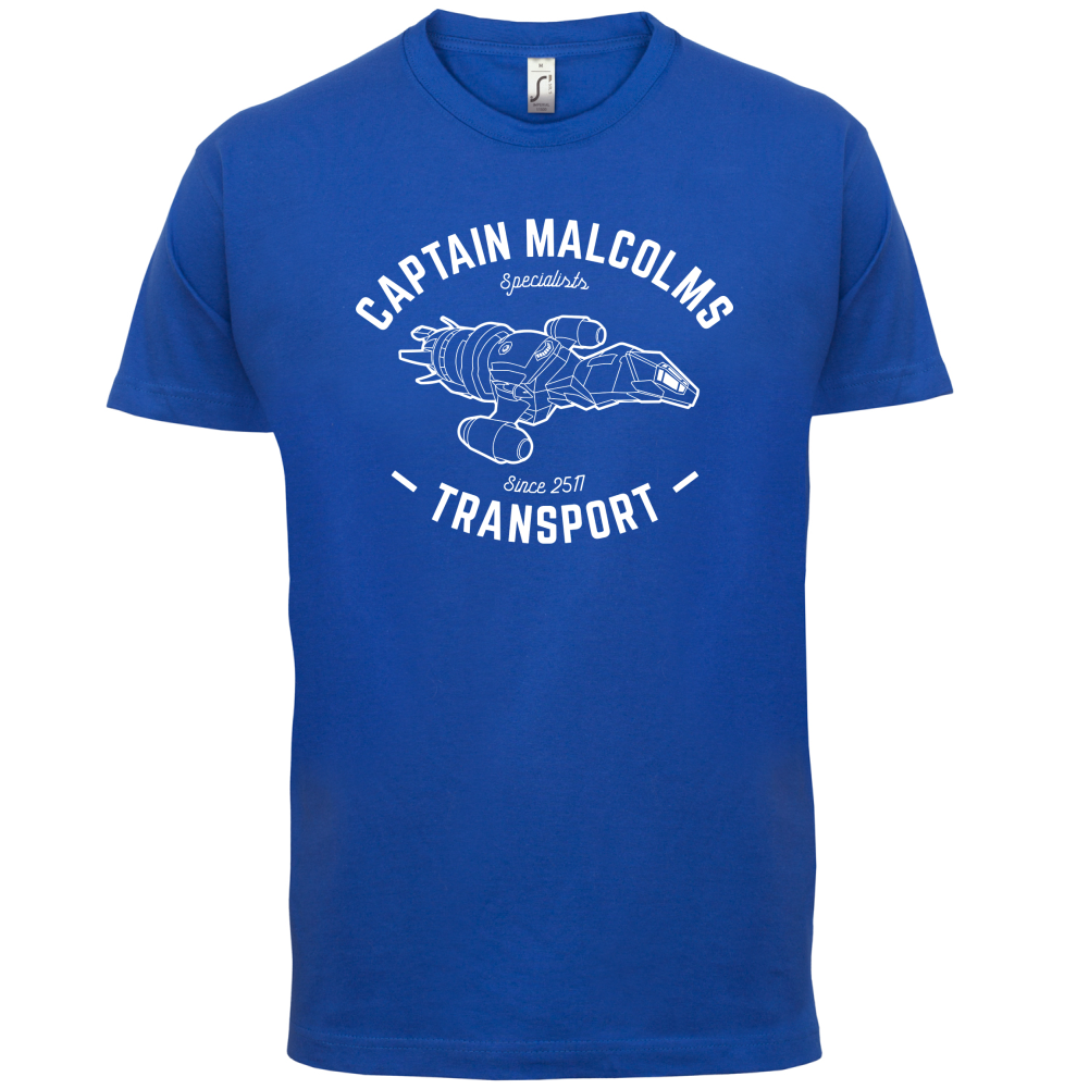 Captain Malcolms Transport T Shirt