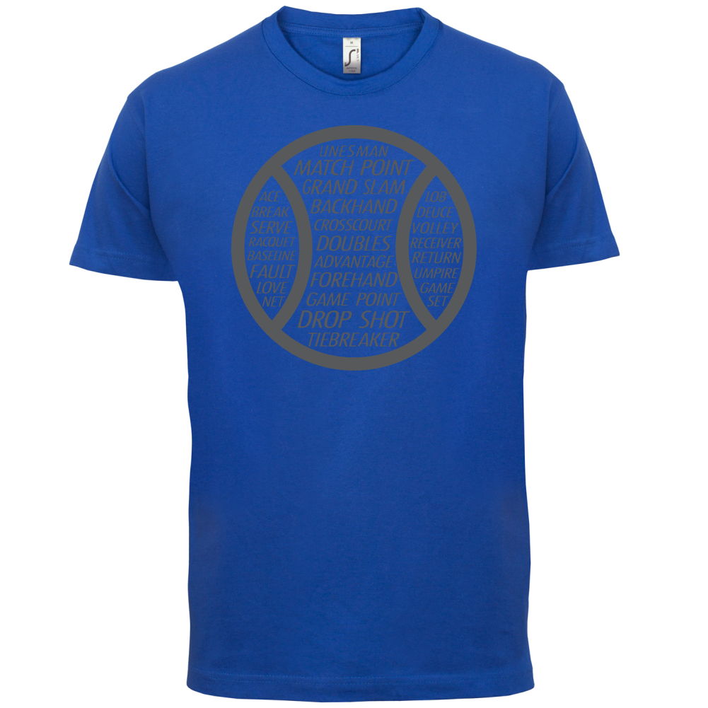 Tennis Word Ball T Shirt