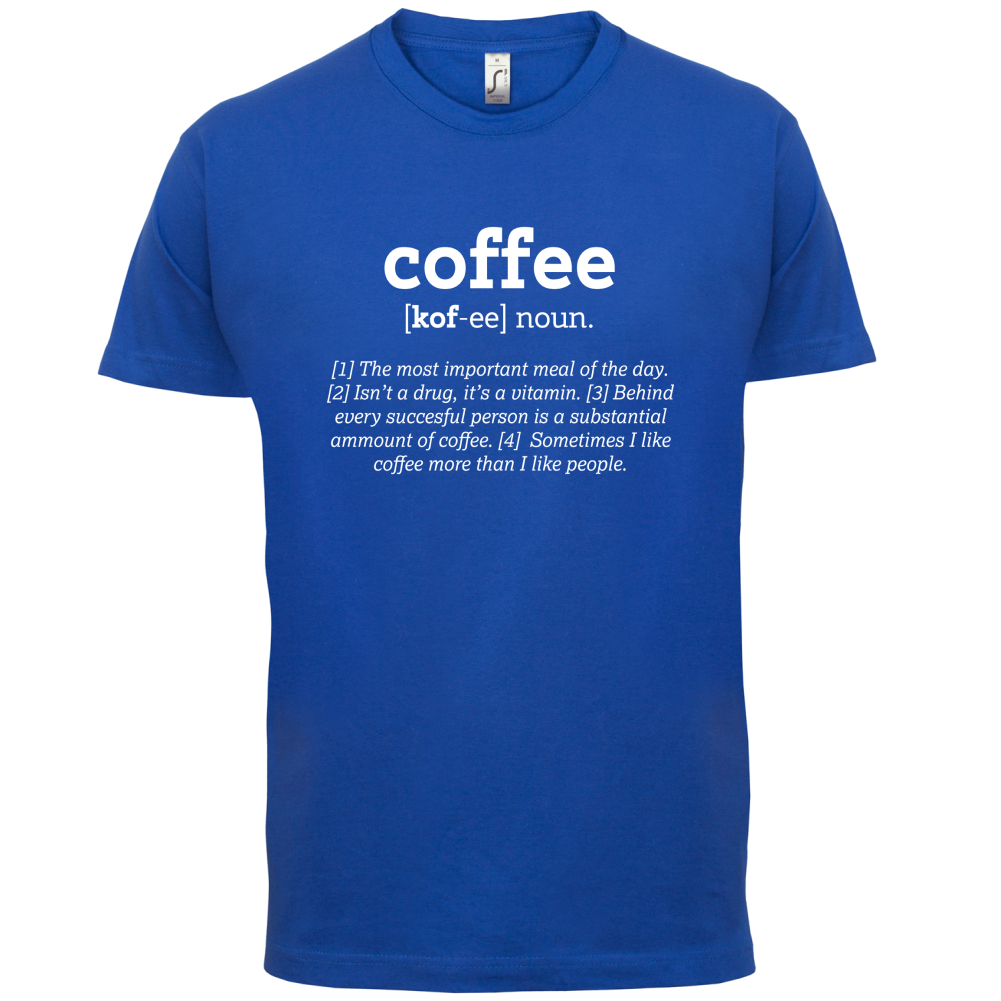 Definition Coffee T Shirt