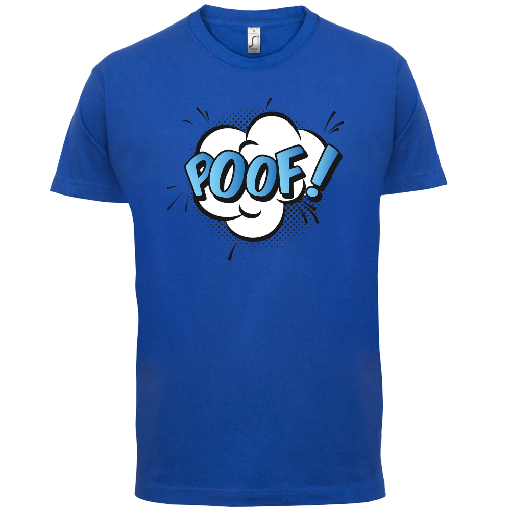 Poof! Word Art T Shirt