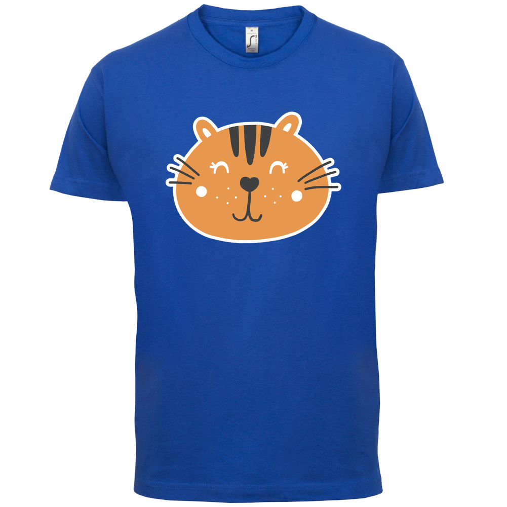 Smiley Face Tiger T Shirt