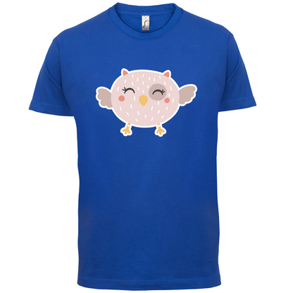 Smiley Face Baby Owl T Shirt