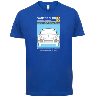 Car Owners Manual 356 T Shirt