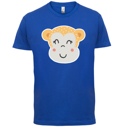 Smiley Face Monkey  T Shirt